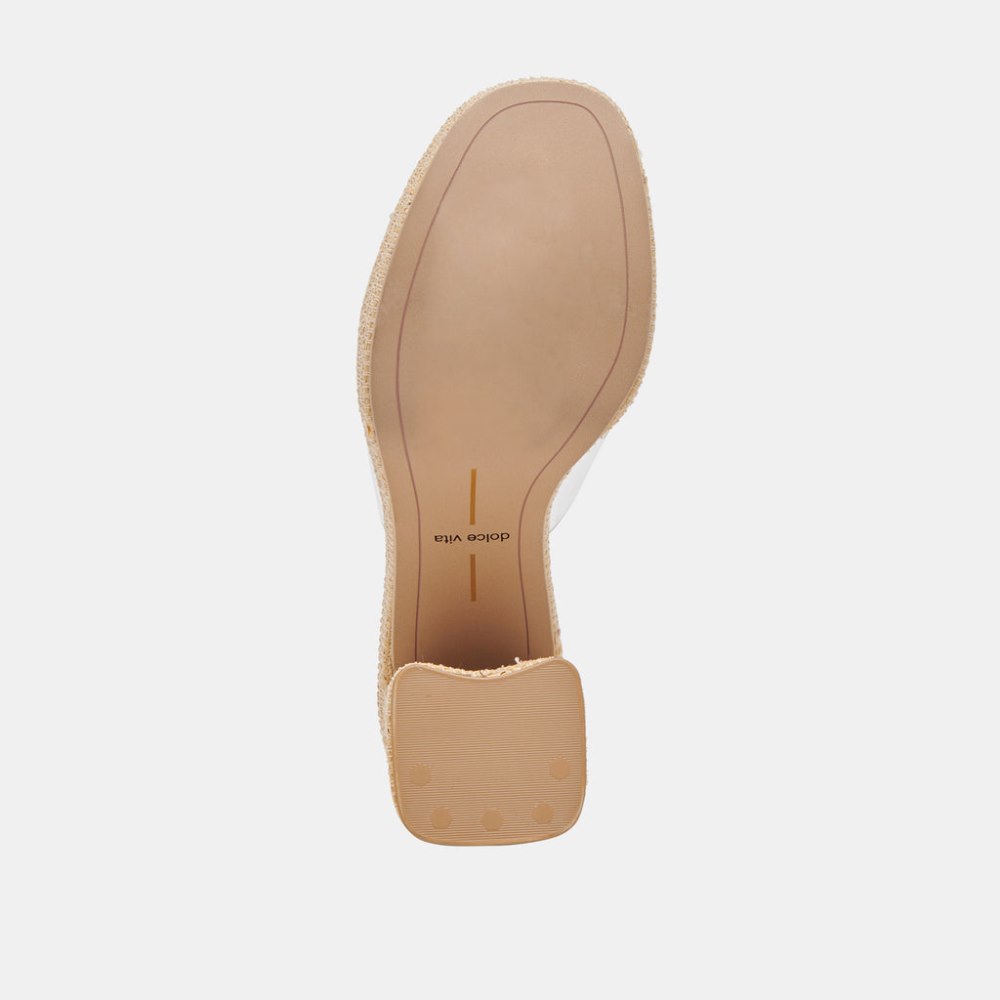 Dolce Vita Lichia Heels Natural Vinyl
