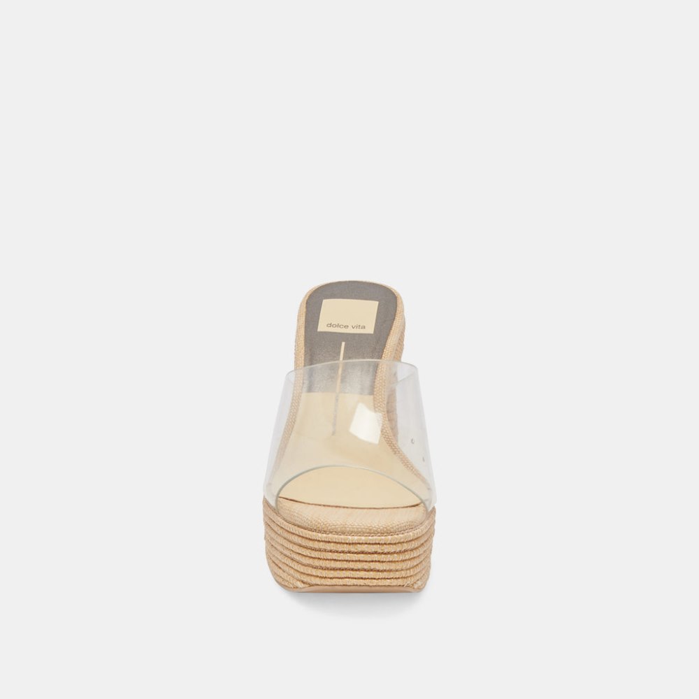 Dolce Vita Lichia Heels Natural Vinyl