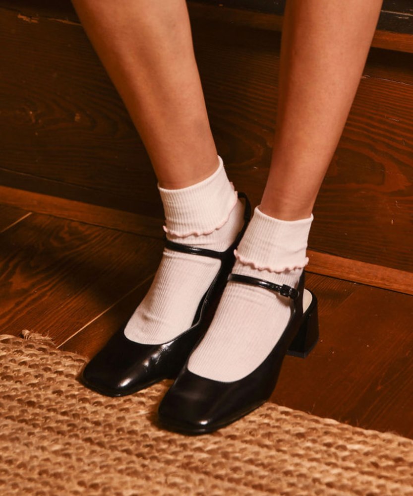 Dolce Vita Maggi Heels Midnight Crinkle Patent