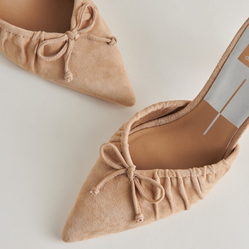 Dolce Vita Kairi Heels Camel Suede