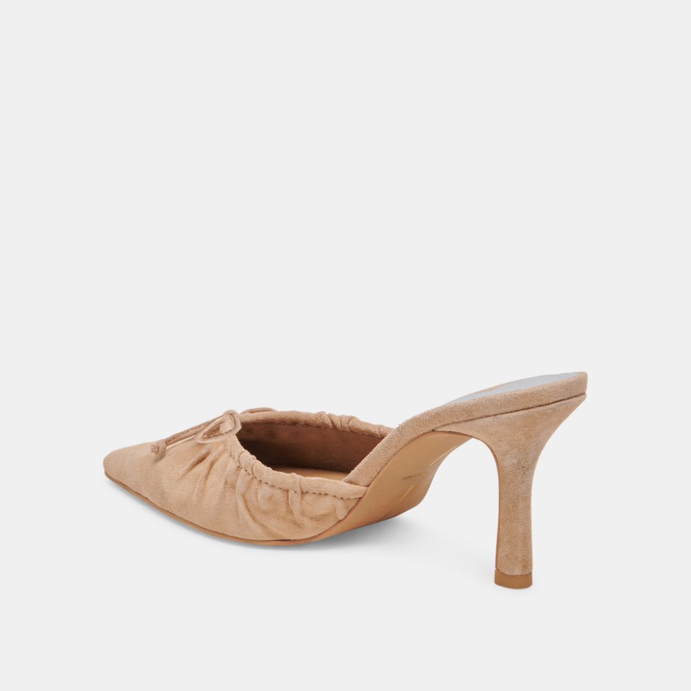 Dolce Vita Kairi Heels Camel Suede