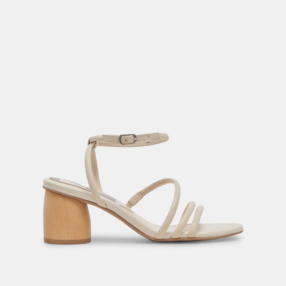 Dolce Vita Mikael Heels Ivory Leather