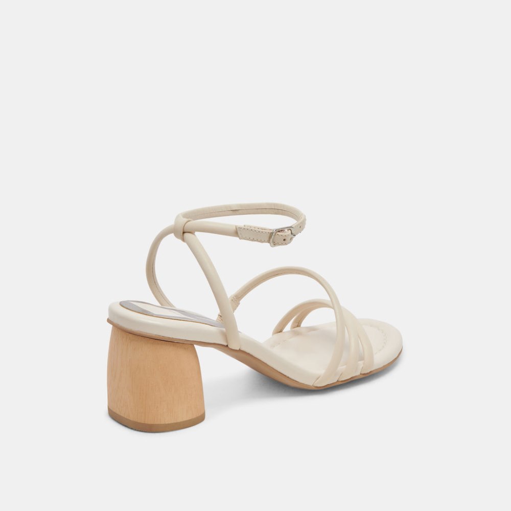 Dolce Vita Mikael Heels Ivory Leather