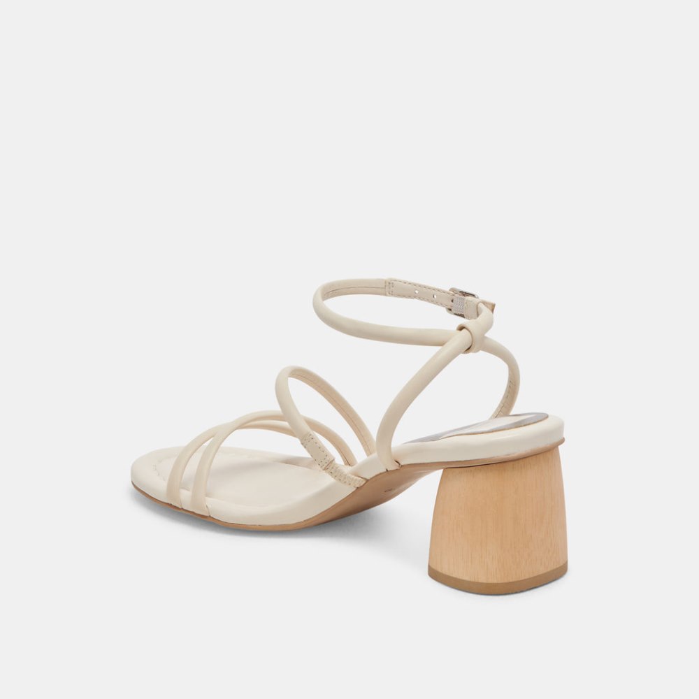 Dolce Vita Mikael Heels Ivory Leather