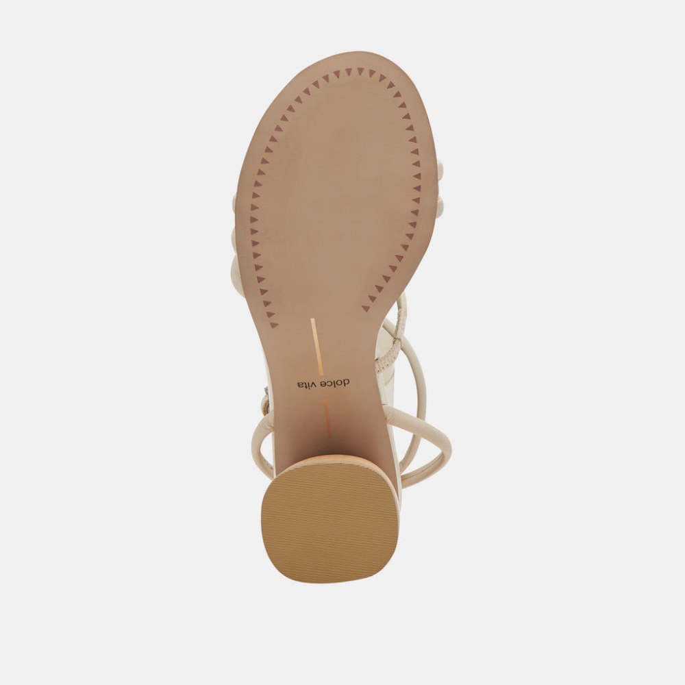 Dolce Vita Mikael Heels Ivory Leather
