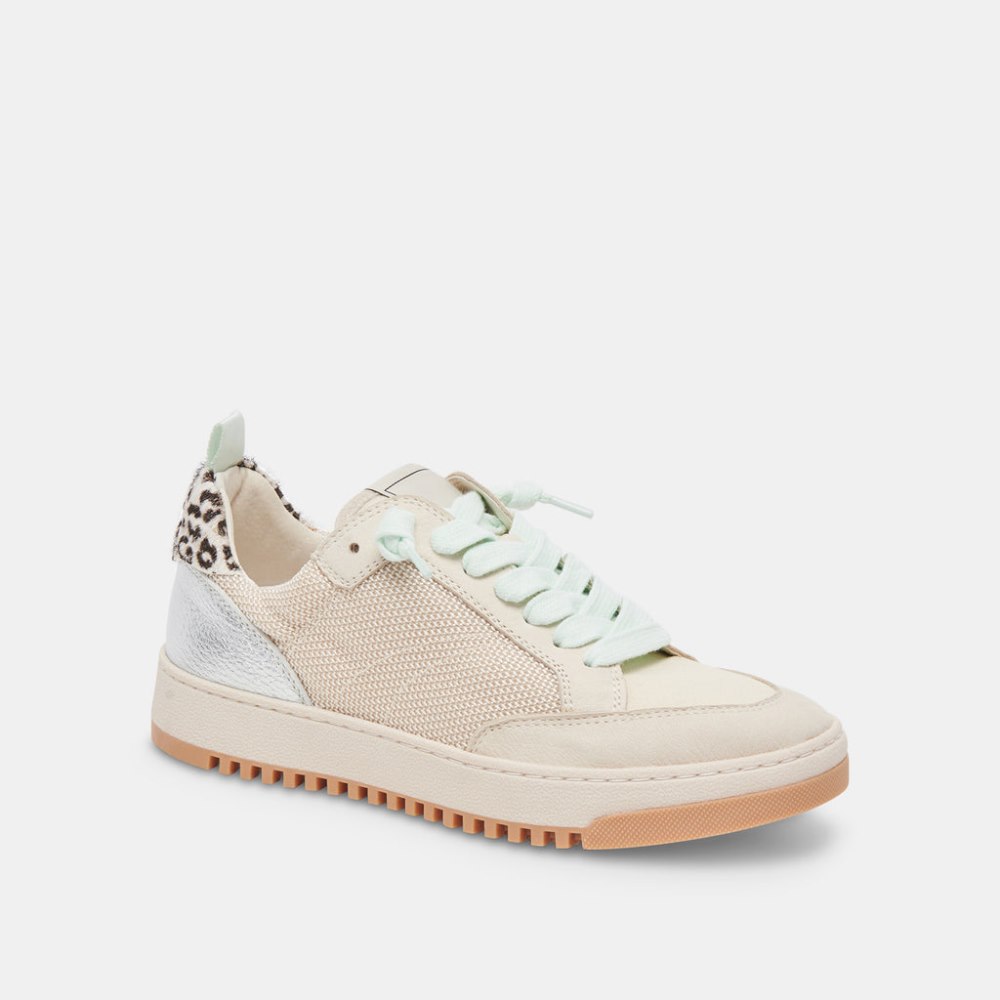 Dolce Vita Calil Sneakers Oatmeal Mesh