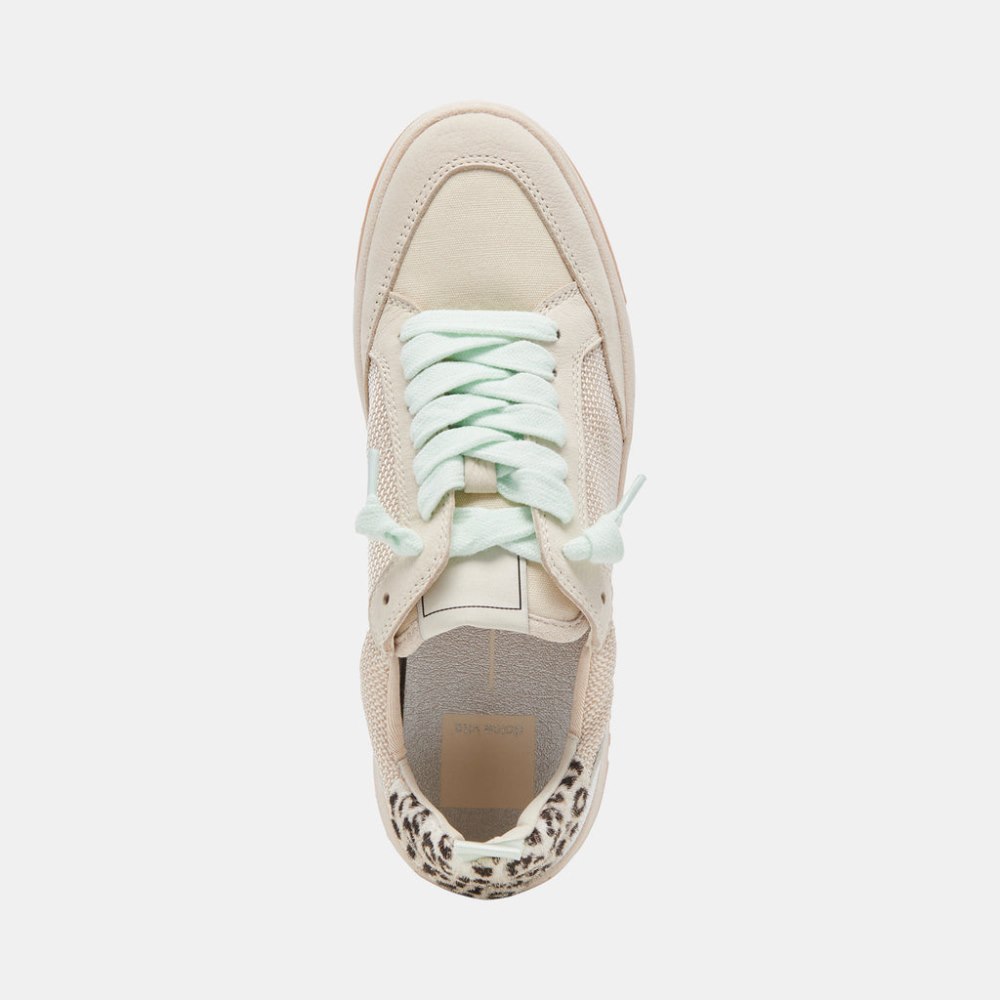 Dolce Vita Calil Sneakers Oatmeal Mesh