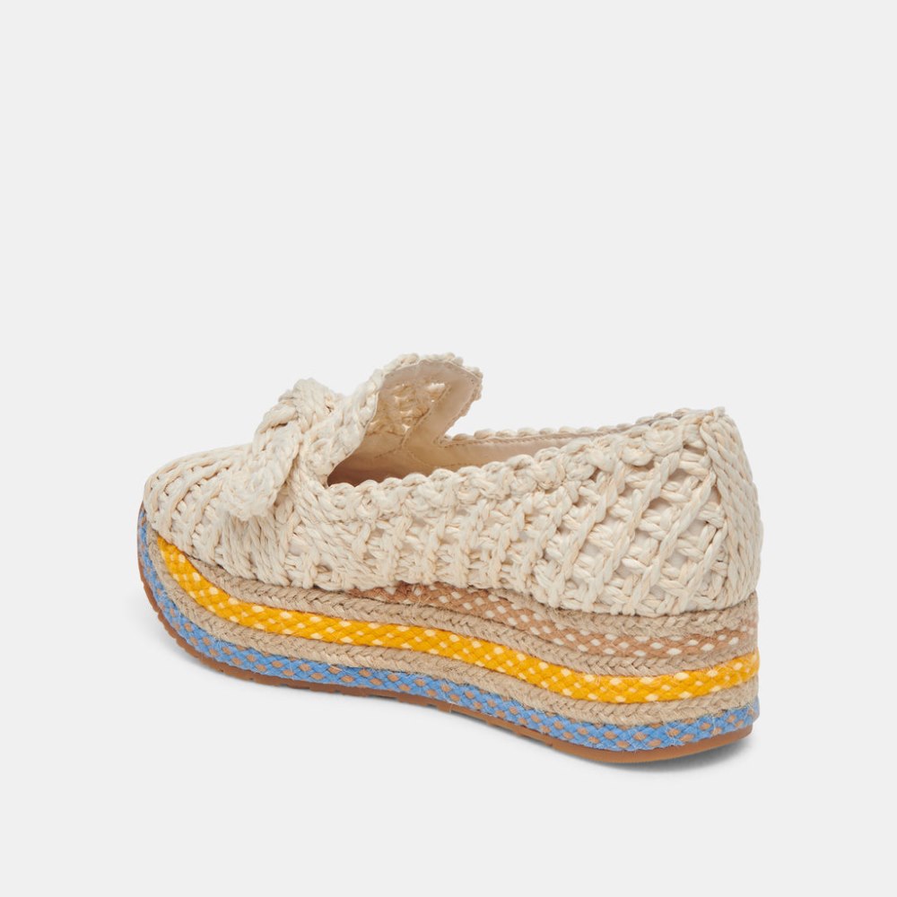 Dolce Vita Jaka Sneakers Citrus Multi Raffia