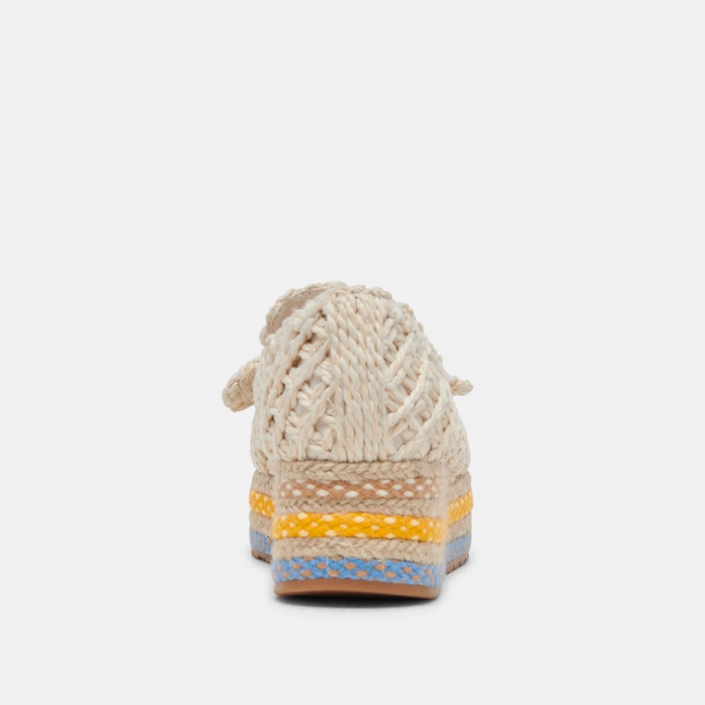 Dolce Vita Jaka Sneakers Citrus Multi Raffia