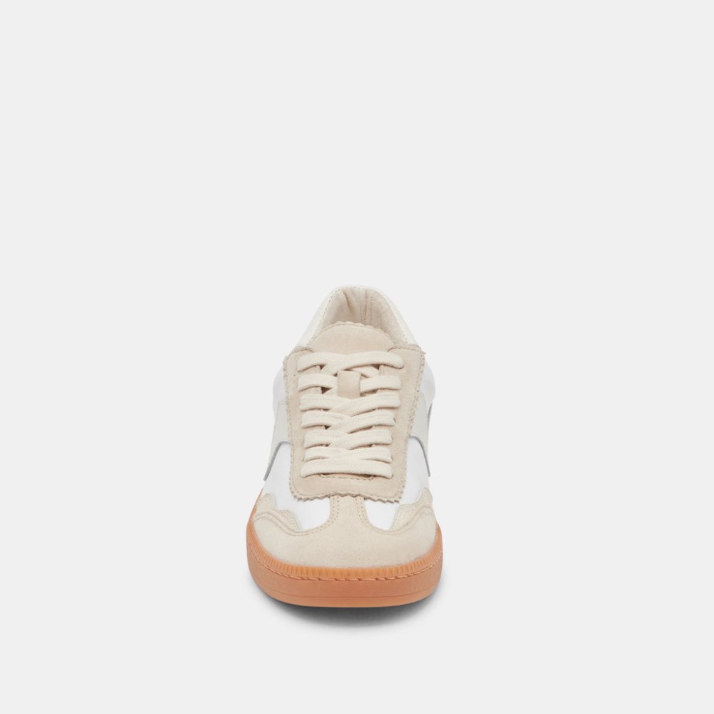 Dolce Vita Notice Wide Sneakers Ivory Multi Nylon