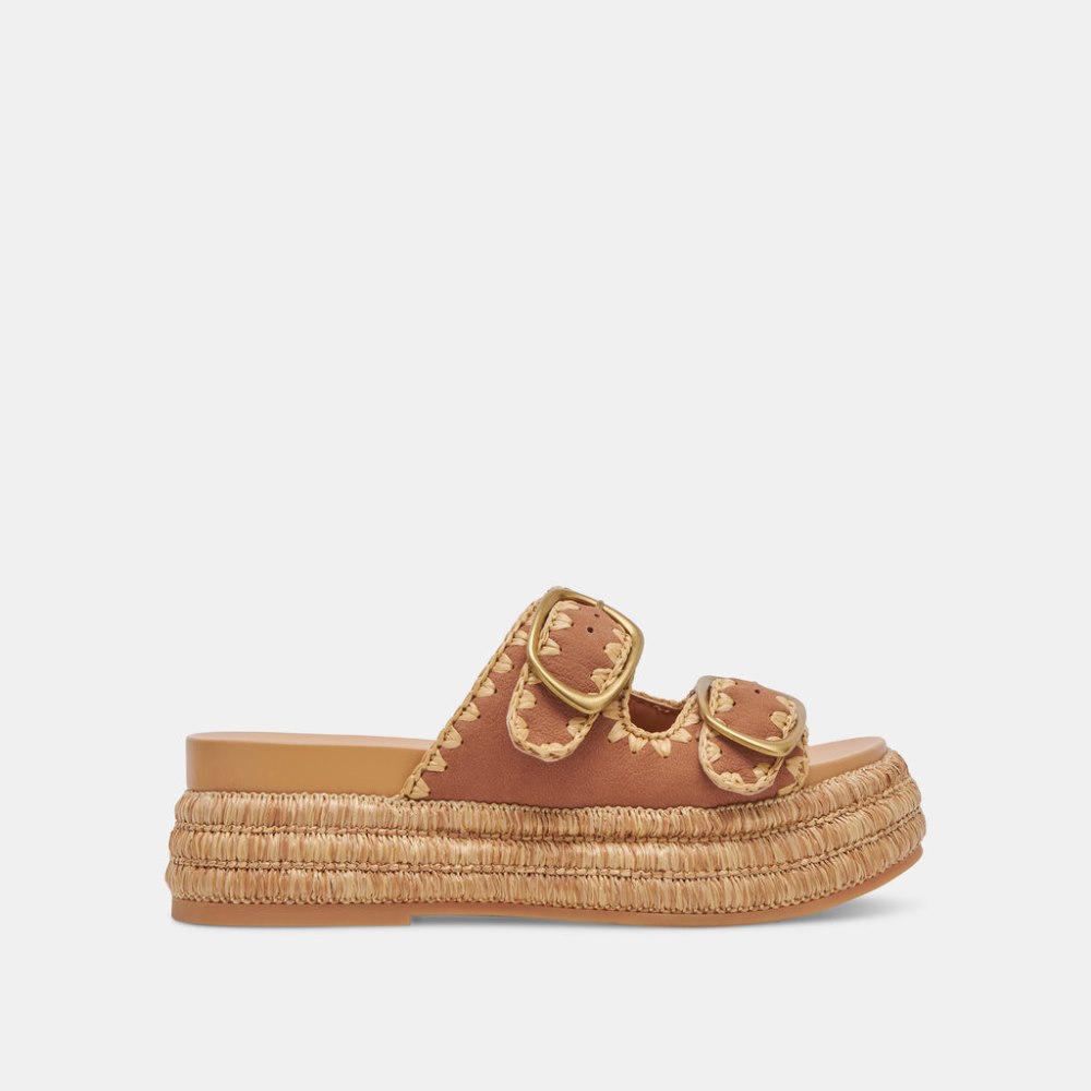 Dolce Vita Wanika Sandals Brown Nubuck