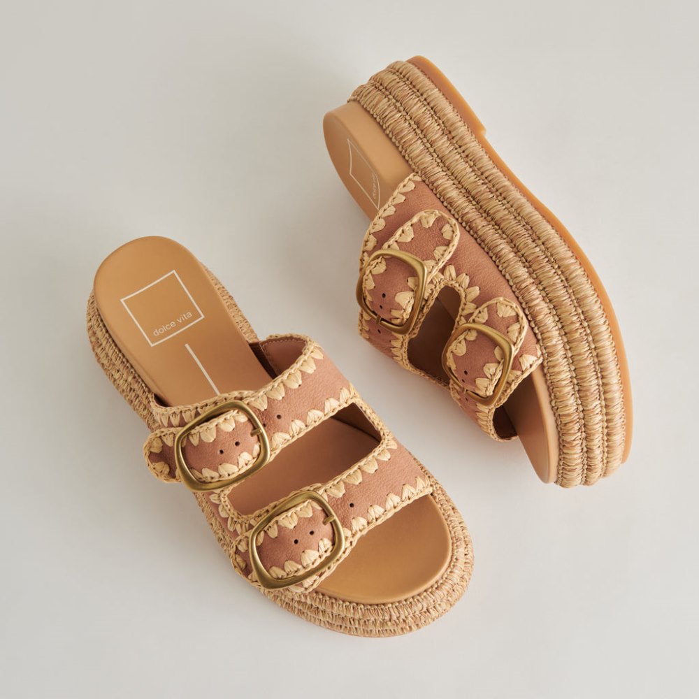 Dolce Vita Wanika Sandals Brown Nubuck