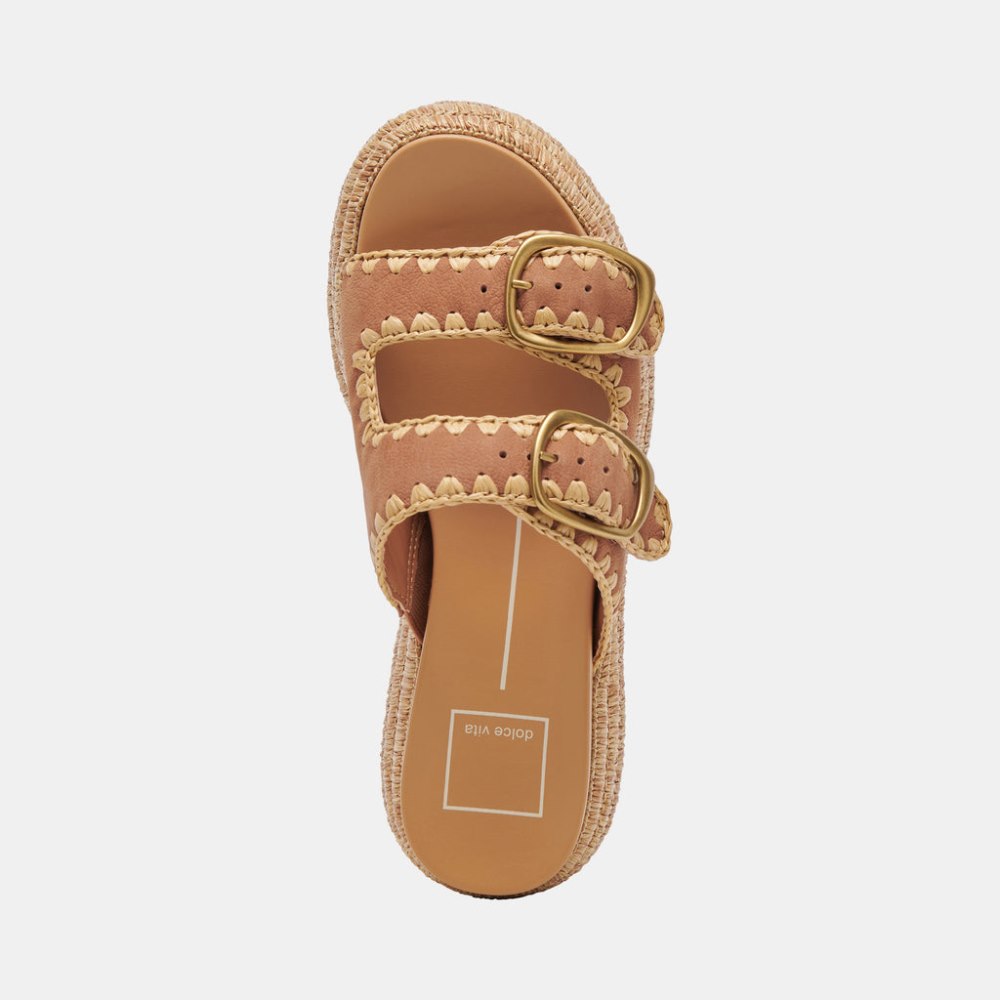 Dolce Vita Wanika Sandals Brown Nubuck