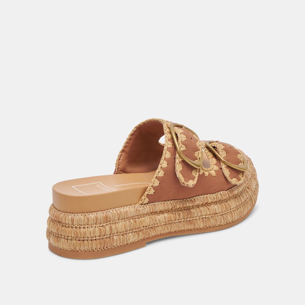 Dolce Vita Wanika Sandals Brown Nubuck