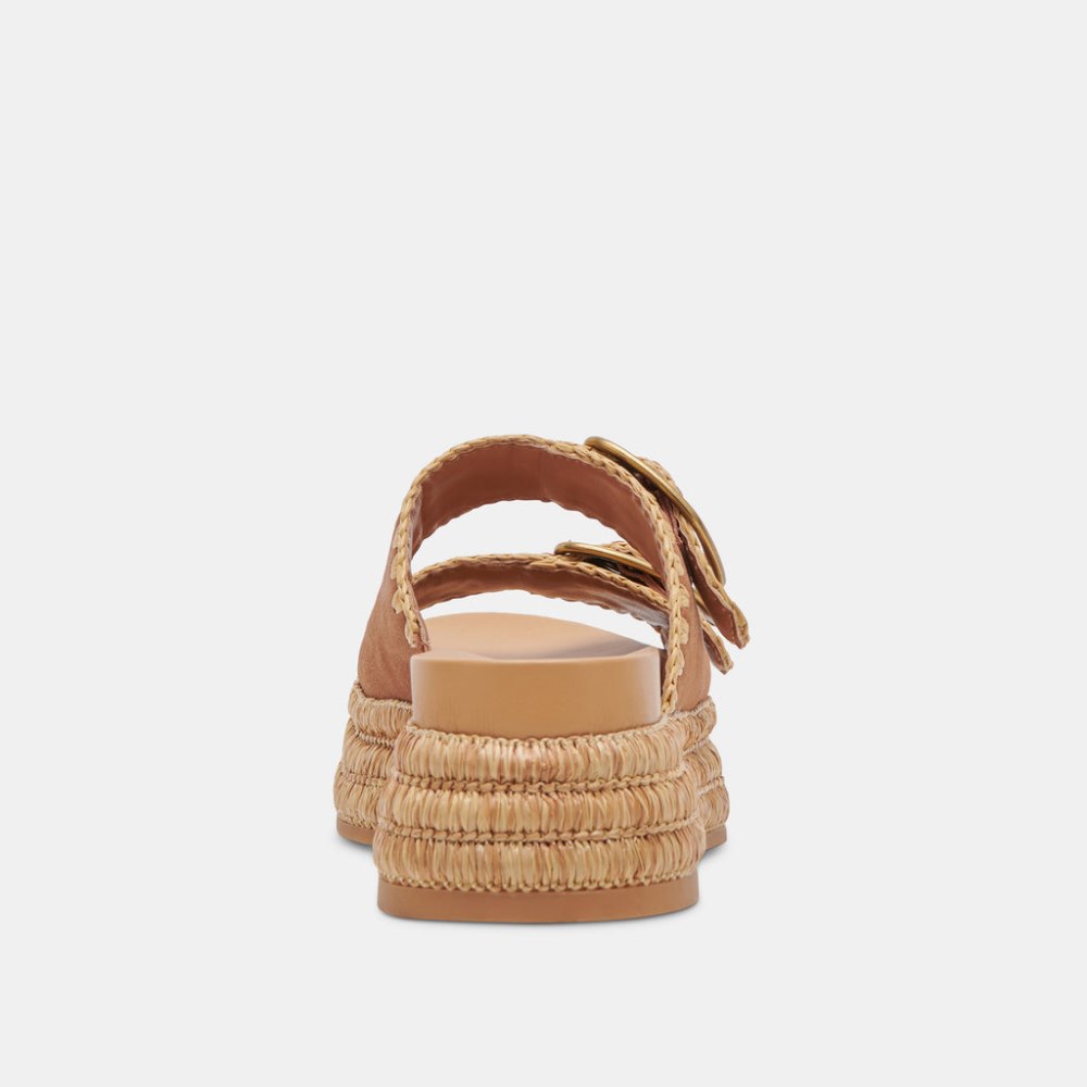 Dolce Vita Wanika Sandals Brown Nubuck