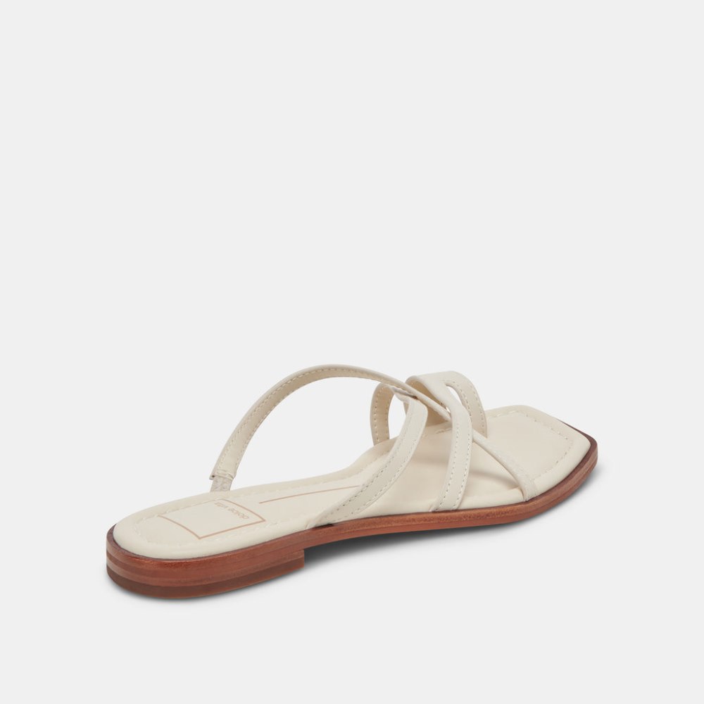 Dolce Vita Indigo Sandals Ivory Leather