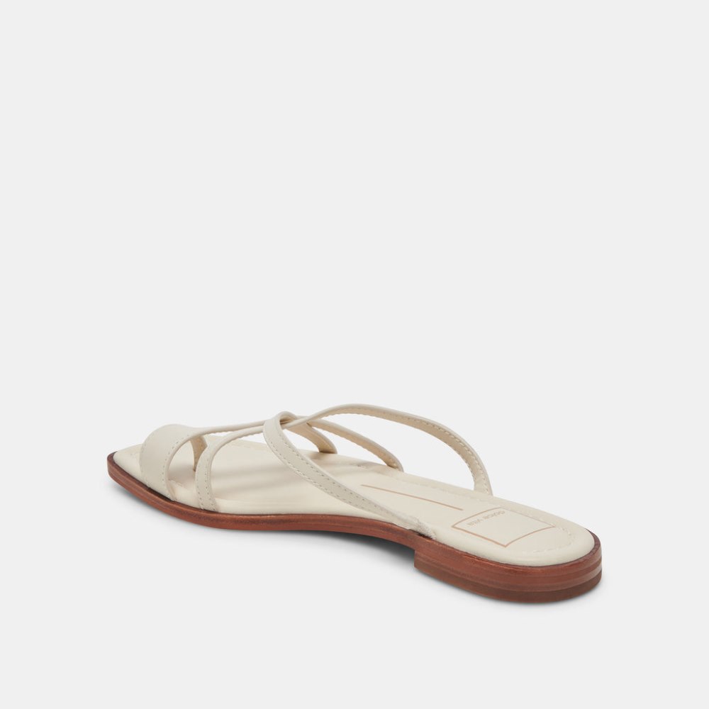 Dolce Vita Indigo Sandals Ivory Leather