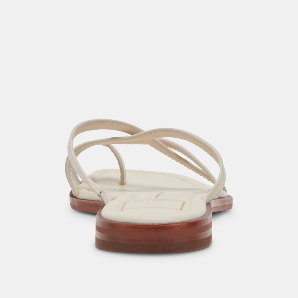 Dolce Vita Indigo Sandals Ivory Leather
