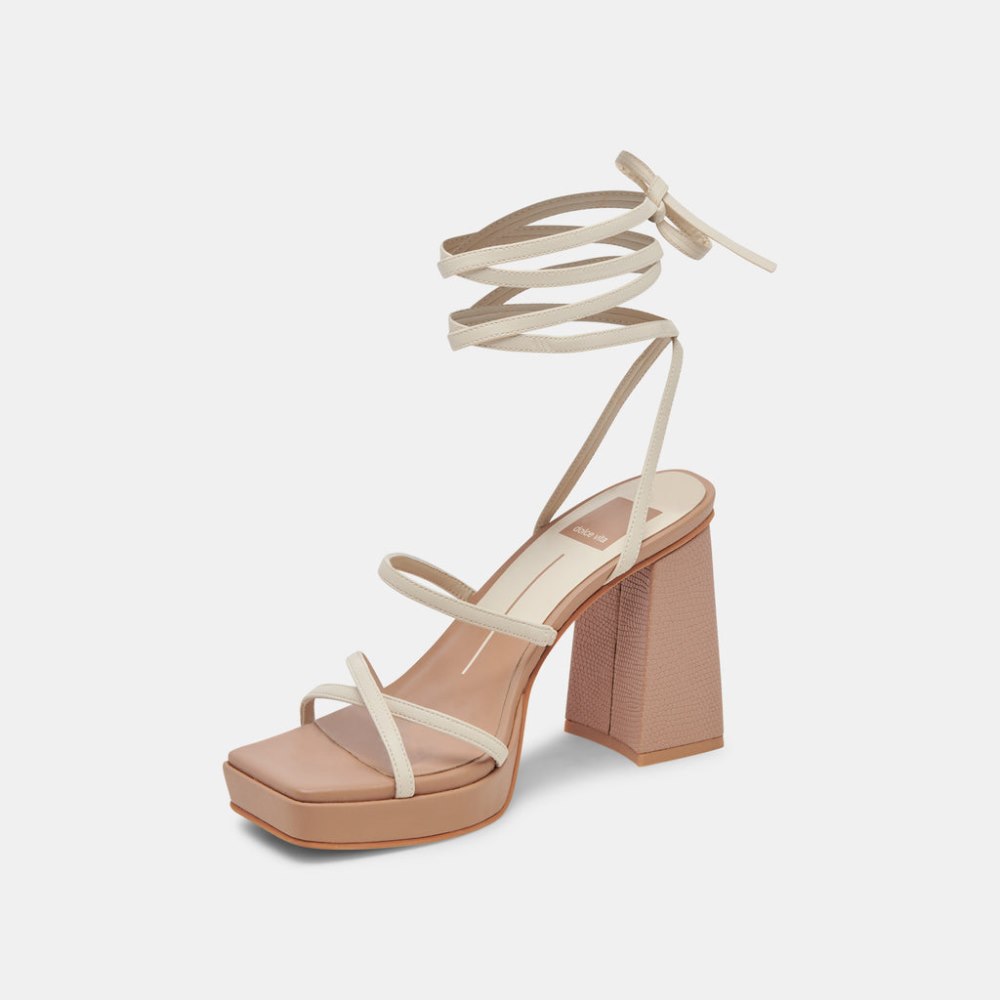 Dolce Vita Amanda Heels Ivory Multi Stella