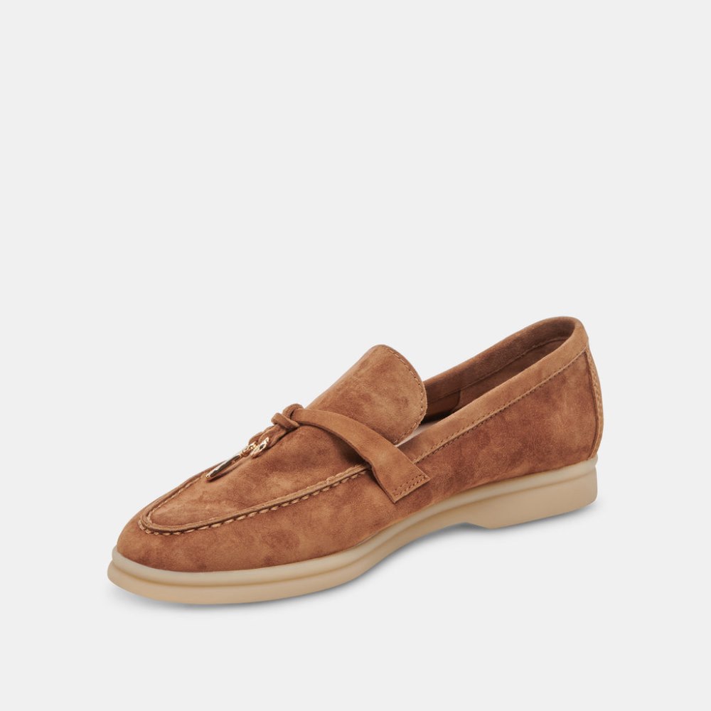 Dolce Vita Lonzo Flats Brown Suede