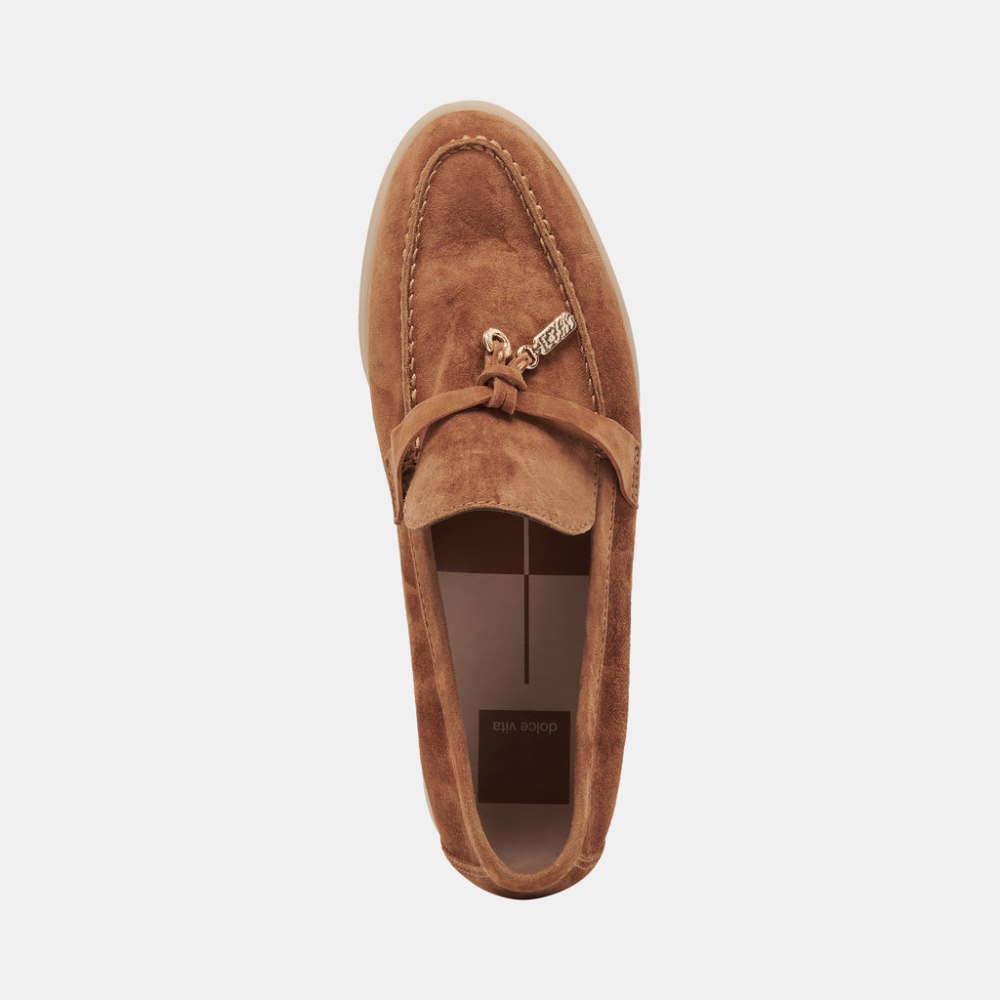 Dolce Vita Lonzo Flats Brown Suede