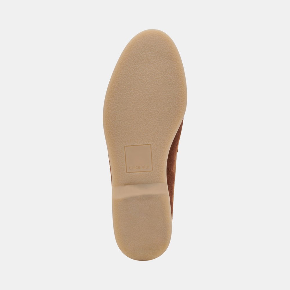 Dolce Vita Lonzo Flats Brown Suede