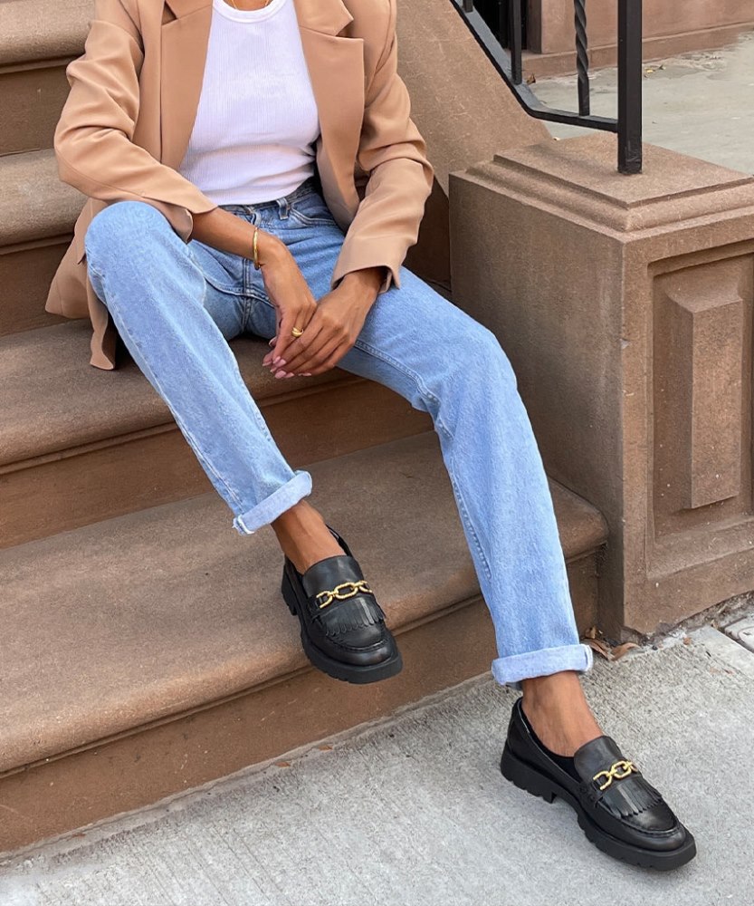 Dolce Vita Erna Flats Black Leather