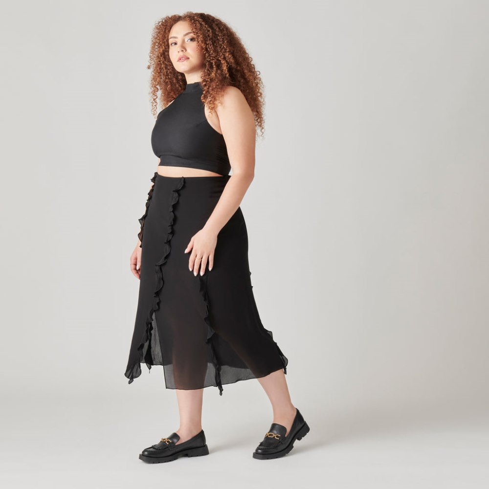 Dolce Vita Erna Flats Black Leather