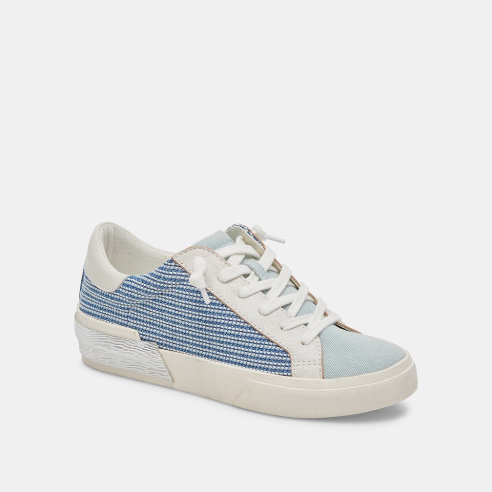 Dolce Vita Zina Sneakers Blue Multi Denim
