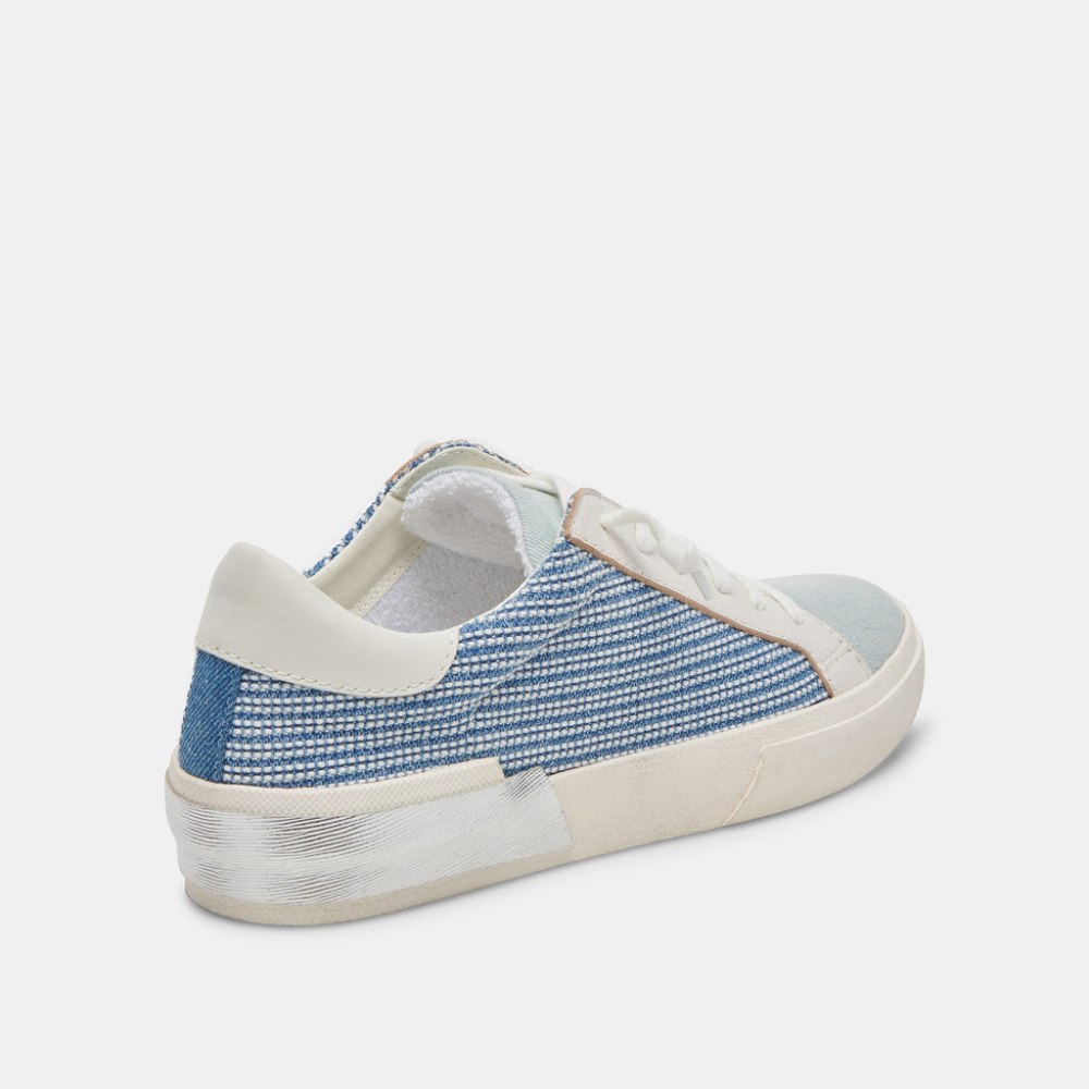 Dolce Vita Zina Sneakers Blue Multi Denim