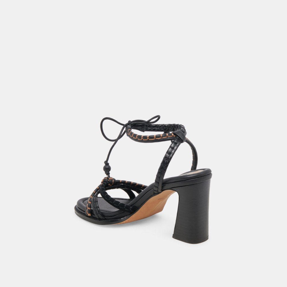 Dolce Vita Gazele Heels Black Multi Leather