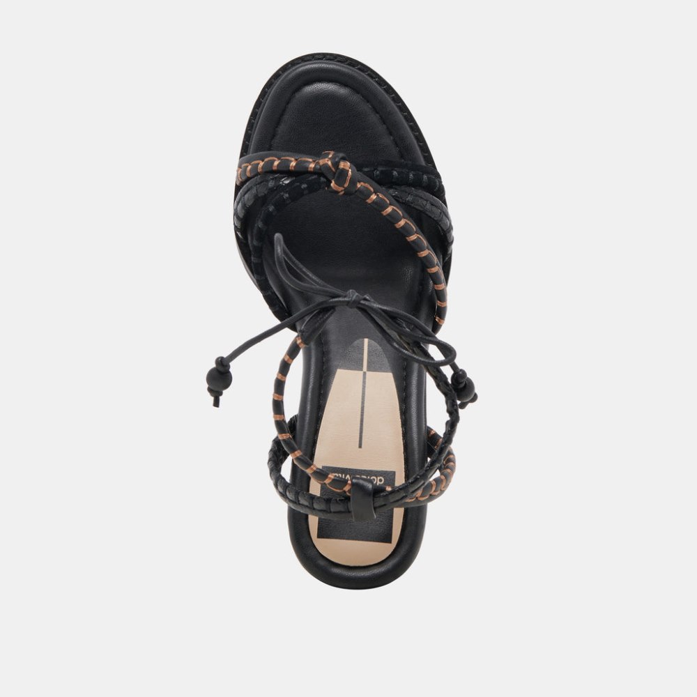 Dolce Vita Gazele Heels Black Multi Leather