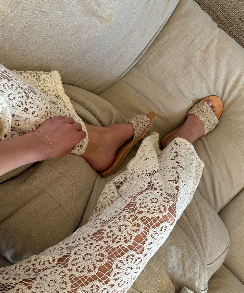 Dolce Vita Dalon Sandals Dove Woven
