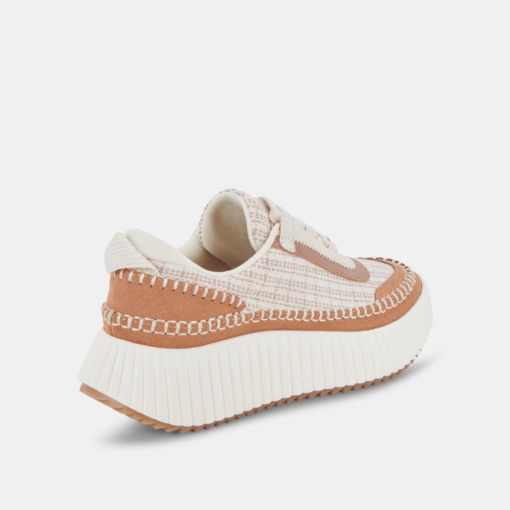 Dolce Vita Dolen Sneakers Brown Multi Woven