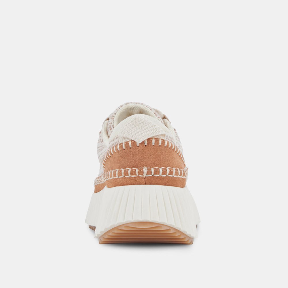 Dolce Vita Dolen Sneakers Brown Multi Woven