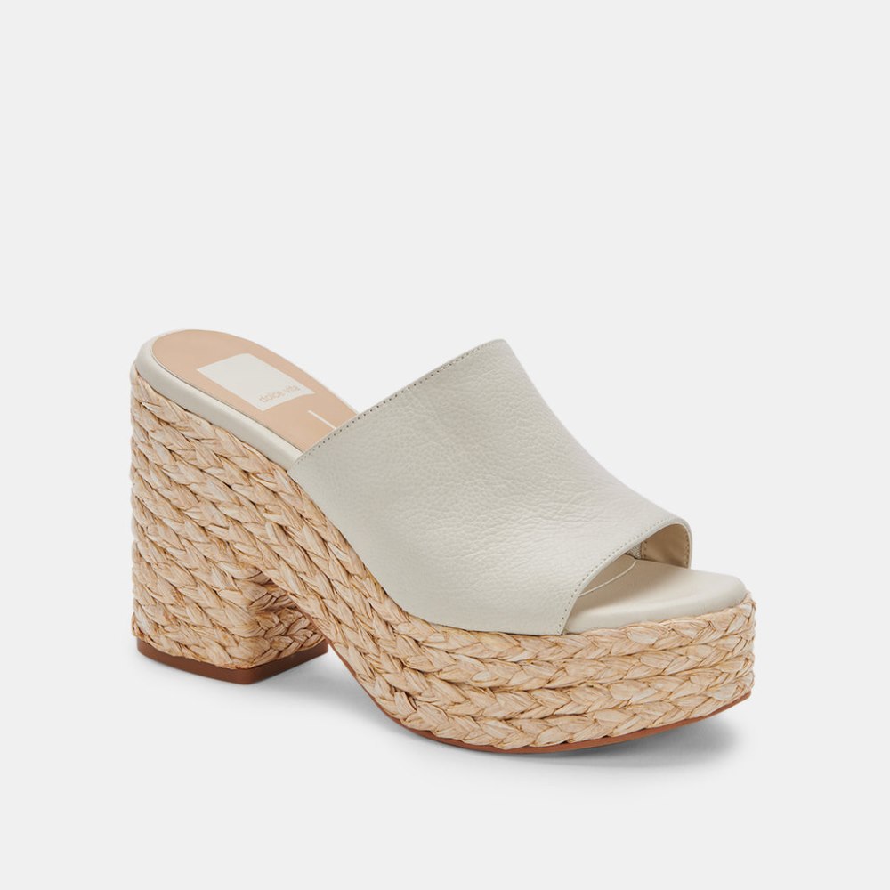 Dolce Vita Elora Heels Ivory Leather