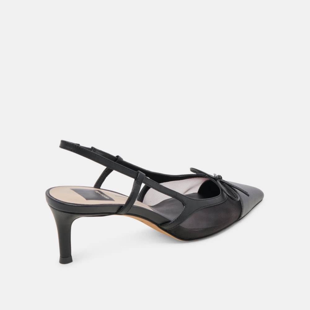 Dolce Vita Kandi Heels Onyx Mesh