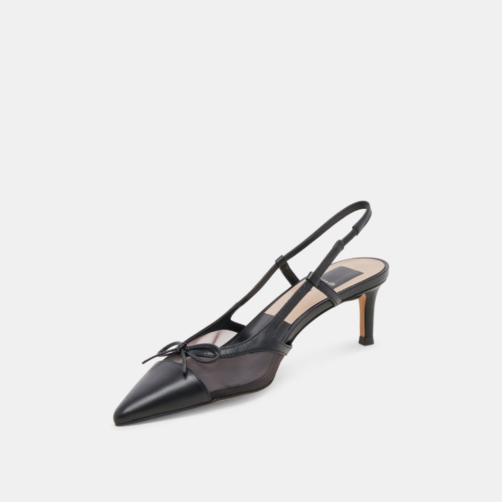 Dolce Vita Kandi Heels Onyx Mesh