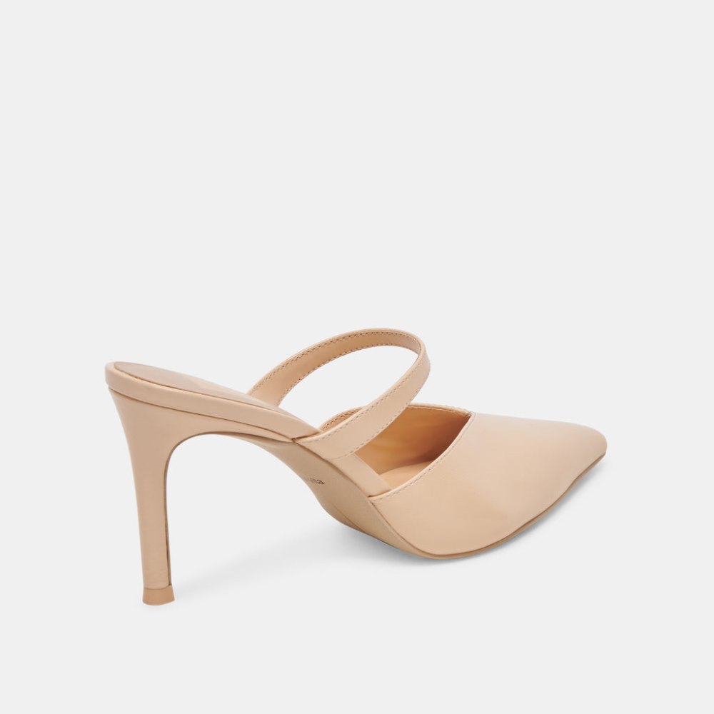 Dolce Vita Kanika Heels French Vanilla Crinkle Patent