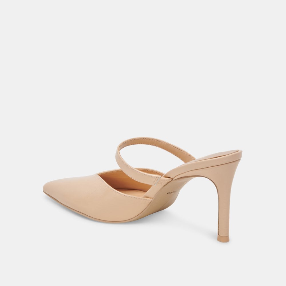 Dolce Vita Kanika Heels French Vanilla Crinkle Patent