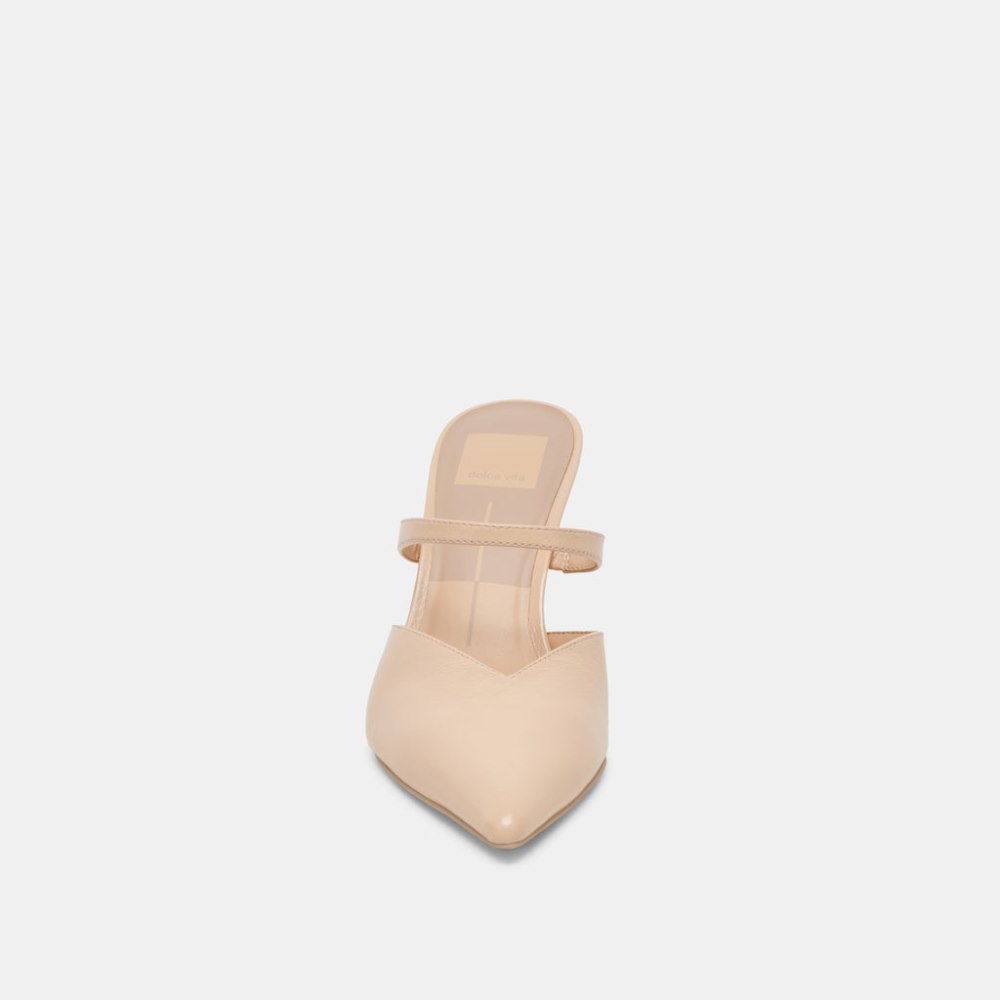 Dolce Vita Kanika Heels French Vanilla Crinkle Patent