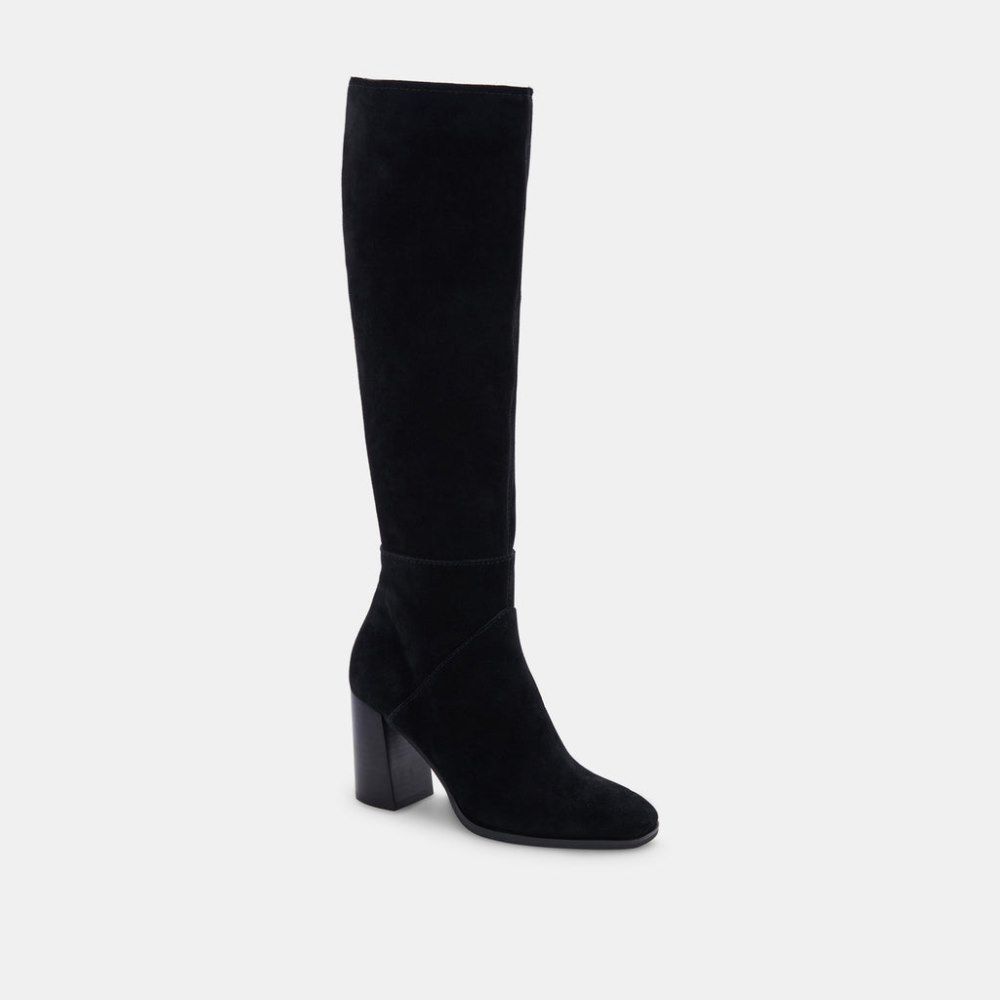 Dolce Vita Fynn Boots Black Suede