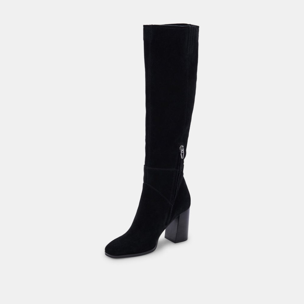 Dolce Vita Fynn Boots Black Suede