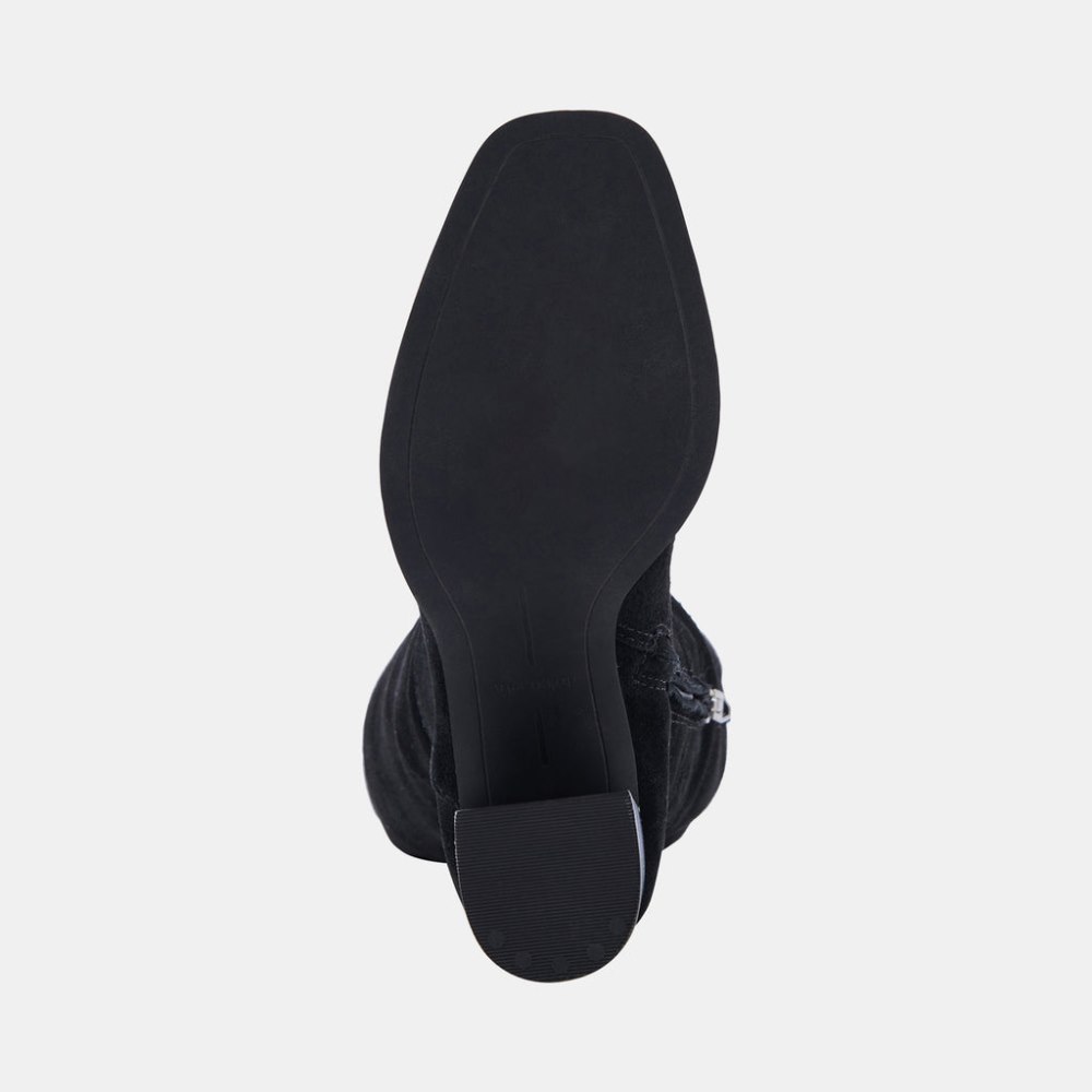 Dolce Vita Fynn Boots Black Suede