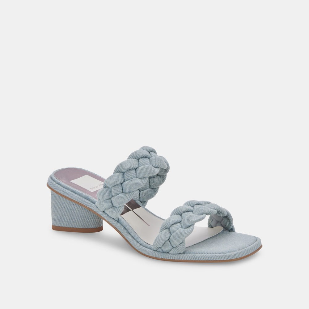 Dolce Vita Ronin Sandals Light Blue Denim