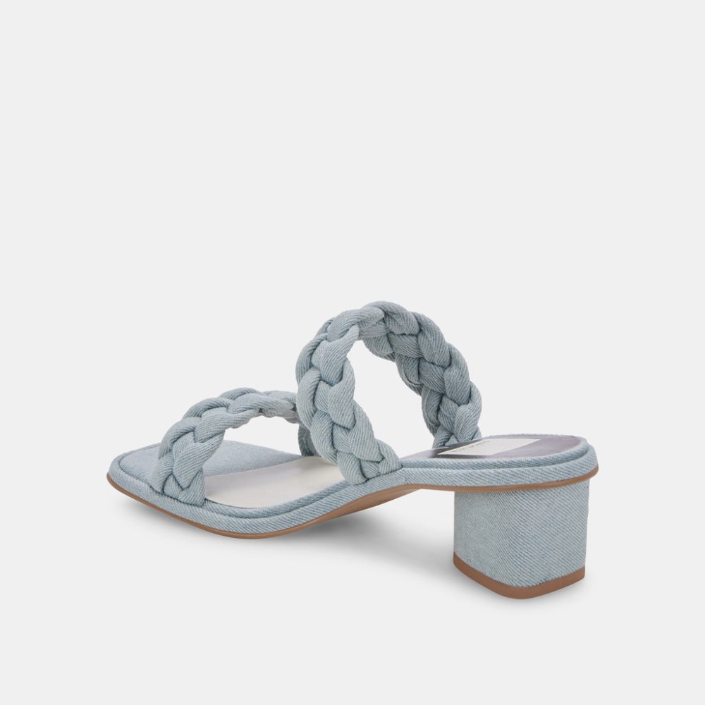 Dolce Vita Ronin Sandals Light Blue Denim