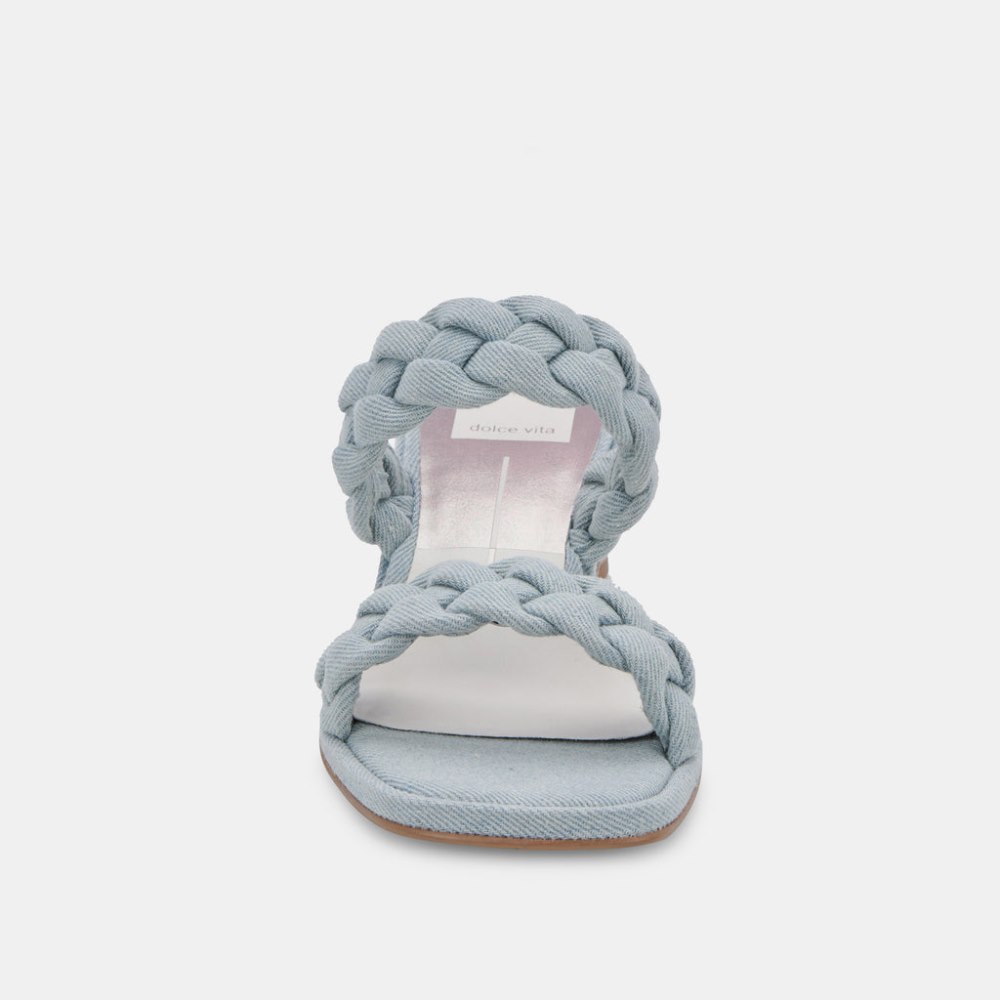 Dolce Vita Ronin Sandals Light Blue Denim
