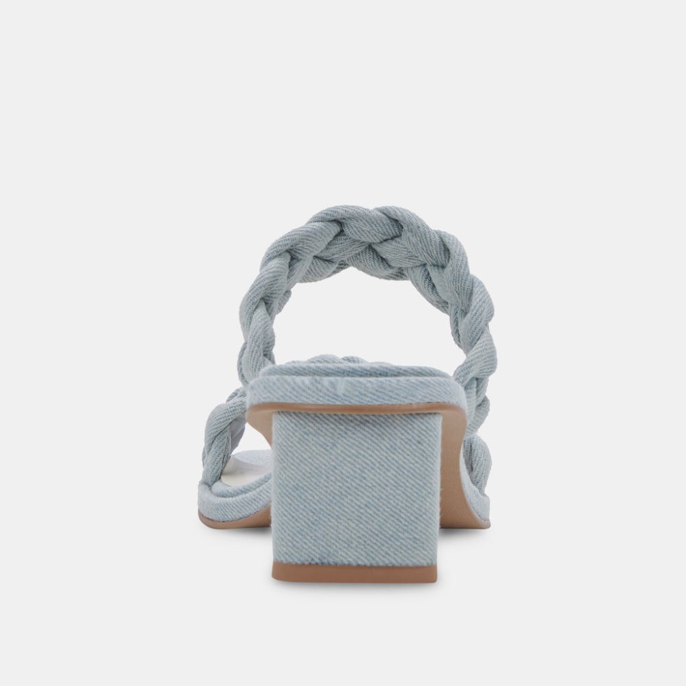 Dolce Vita Ronin Sandals Light Blue Denim
