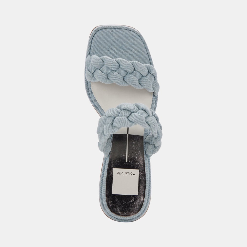 Dolce Vita Ronin Sandals Light Blue Denim