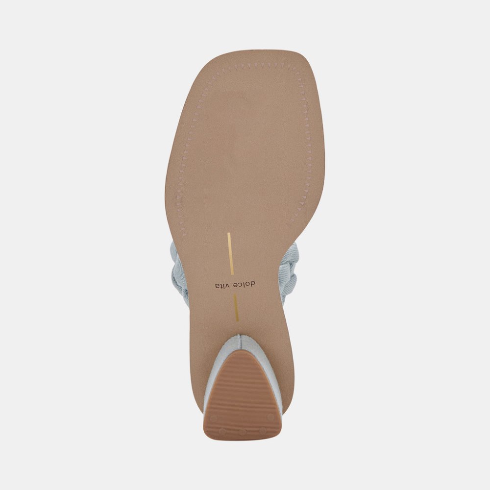 Dolce Vita Ronin Sandals Light Blue Denim